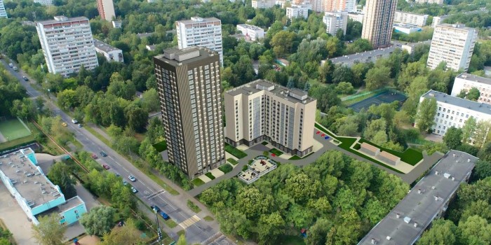 В Зюзине по программе реновации ввели в эксплуатацию новый жилой дом на 282 квартиры