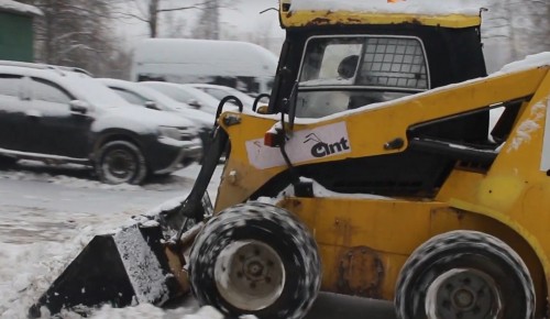 Уборка снега в Коньково