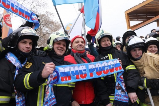 Глава МЧС России дал старт Всероссийскому пожарно-спасательному флешмобу