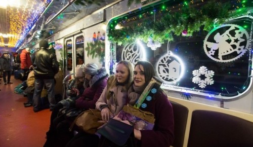 Поезда столичного метро и МЦК в рождественскую ночь перевезли более трехсот тысяч человек