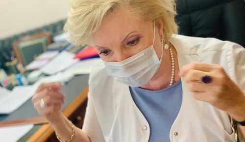 Главврач больницы № 64 рассказала о защите от коронавируса с помощью тканевой маски