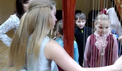Ребята из центра "Академический" побывали в детской школе искусств в Ясенево