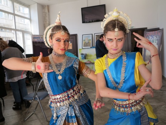 Москвичи продемонстрировали свои таланты в области индийских танцев