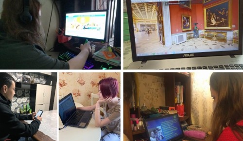 Студенты и преподаватели образовательного комплекса провели онлайн-флэшмоб #Остаемсядома