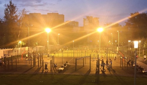 Спортивная площадка парка «Академический» снова открыта для посетителей