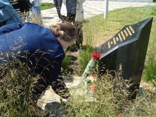 В парке «Академический» установили памятный знак в честь защитников неба Москвы в годы войны