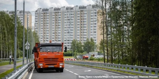 В ЮЗАО с введением «Грузового каркаса» стало экологичнее и комфортнее