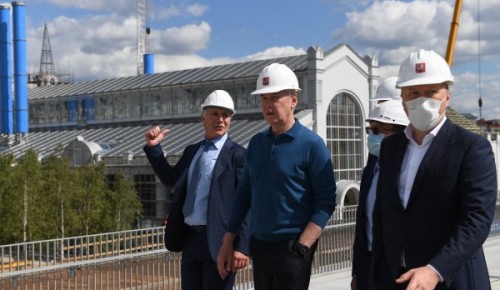Собянин назвал сроки завершения реставрации исторической ГЭС-2