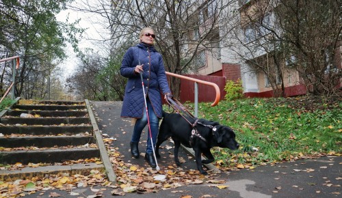 С активной позицией по жизни: история незрячей москвички из ЮЗАО