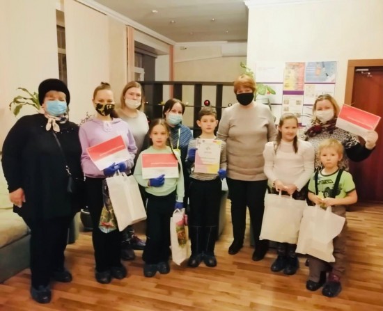 Ребята из Академического района поучаствовали в новогоднем празднике «На Севастопольском»