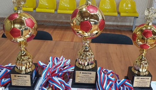 Команда Академического района завоевала третье место в округе на соревнованиях по мини-футболу