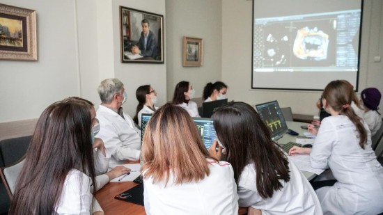 В больнице № 64 им. В.В. Виноградова открылся кардиологический учебный центр с рабочей станцией