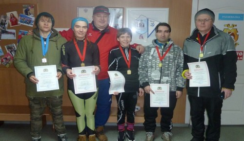 Спортсмены из Черемушек стали лучшими на окружных соревнованиях по лыжным гонкам