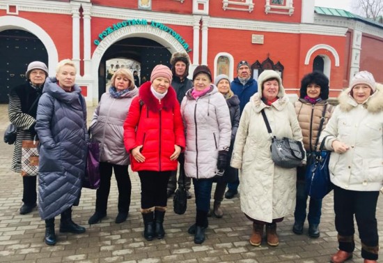 Участники проекта «Московское долголетие» посетили женский монастырь