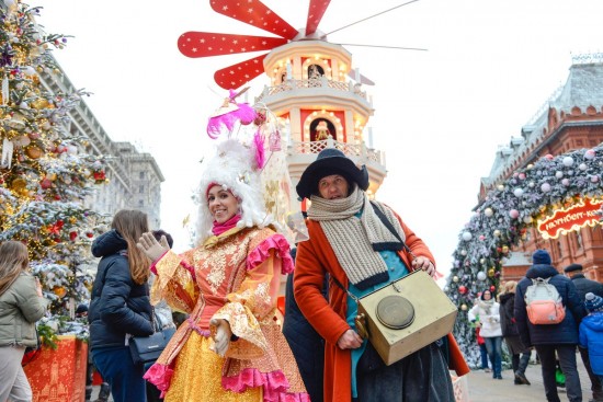 В столице проходит фестиваль «Путешествие в Рождество»