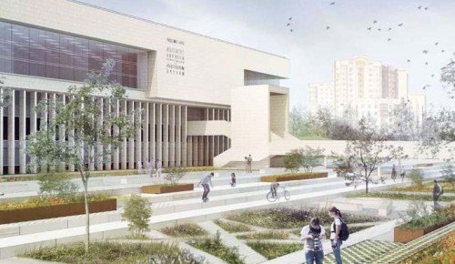 На Нахимовском проспекте возле библиотеки ИНИОН РАН проведут комплексное благоустройство 