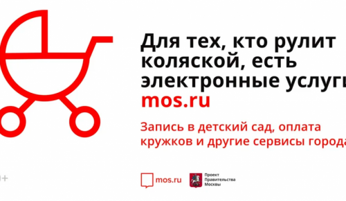 Для многодетных семей на портале mos.ru работают полезные сервисы
