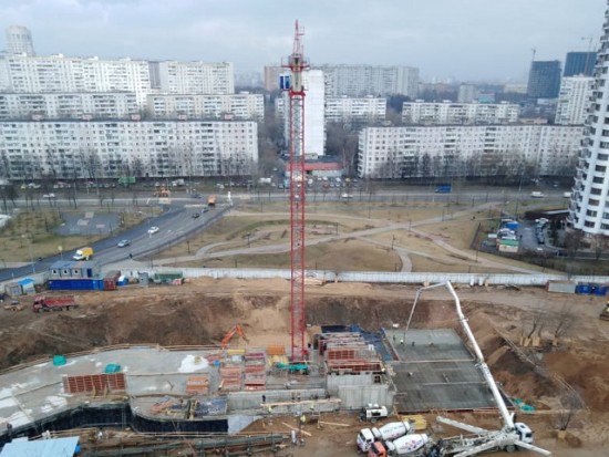 В 4 квартале следующего года планируют достроить дом по программе реновации на Севастопольском проспекте