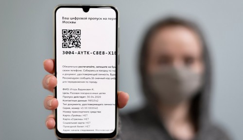 Власти: Данные москвичей в системе пропусков защищены законодательно