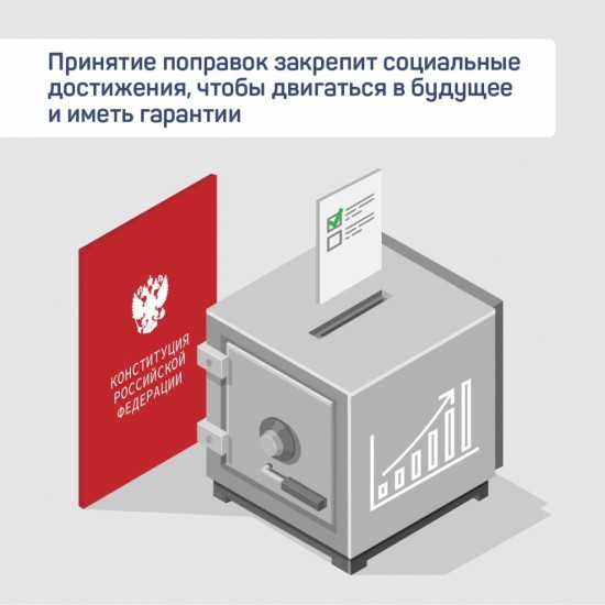 Правки в Конституцию РФ будут содержать социальные гарантии для населения