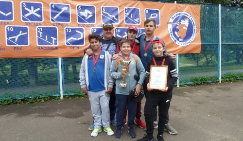 Команда Черемушек победила на окружных соревнованиях по городошному спорту