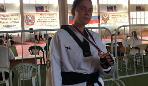 Спортсменка из отделения «Севастопольский» завоевала 2 место на первенстве России по тхэквондо ВТФ