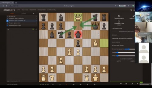 В центре «Лидер» состоялся онлайн мастер-класс по историческим шахматам 