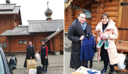 Волонтеры храма Святой равноапостольной Нины в Черемушках оказали гуманитарную помощь прихожанам