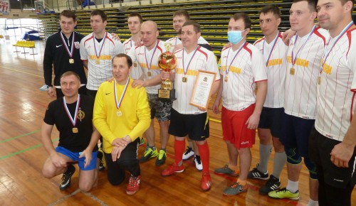 Спортсмены из Черемушек стали лучшими на окружных соревнованиях по мини-футболу 