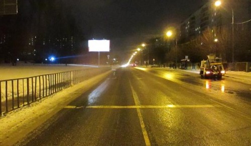 В Гагаринском районе восстановили освещение на проезжей части