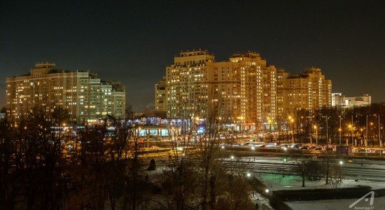 В Гагаринском районе отремонтировали освещение