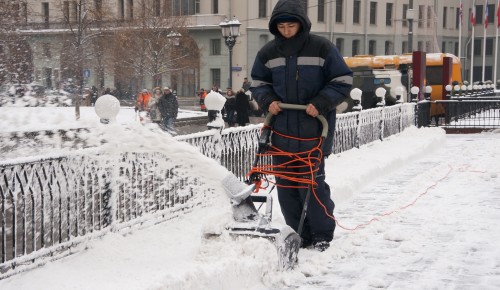 Собянин: Столицу удалось полностью подготовить к зиме за два месяца
