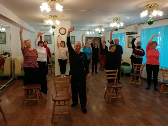 Пенсионеры района Коньково изучают древнюю гимнастику цигун