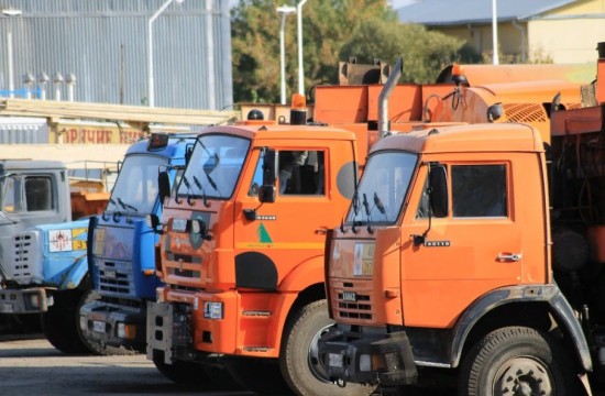 В нашем районе украли грузовик