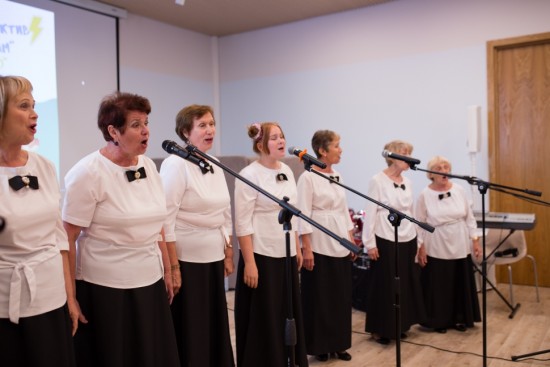 Впервые в нашем округе прошел вокальный конкурс для участников проекта «Московское долголетие»