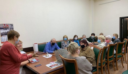 В Конькове состоялась встреча нового заместителя главы управы с активом Совета ветеранов