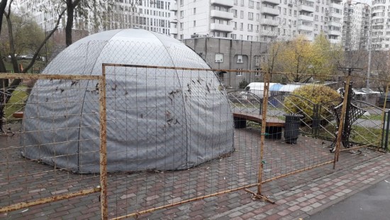 В районе Коньково законсервировали фонтаны