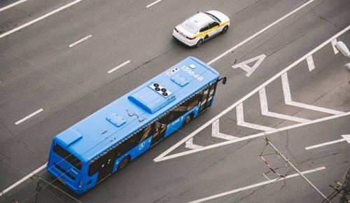 В ЮЗАО заработала новая полоса для движения общественного транспорта