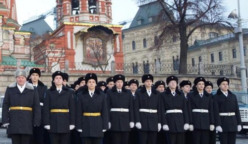 Воспитанники Второго Московского кадетского корпуса (МЧС) дали клятву кадета