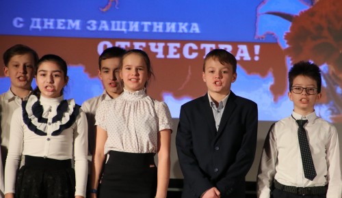 Смотр-конкурс патриотической песни прошёл в школе №626