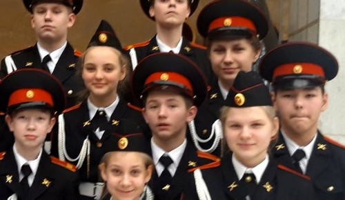 Участниками Дня кадетского движения Москвы стали кадеты школы №626