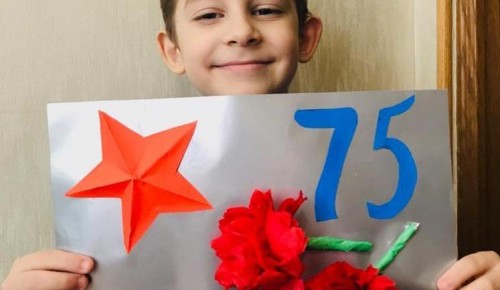 Дошкольники Котловки приняли участие в творческом праздновании Дня Победы