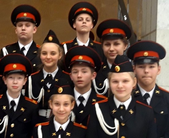 Участниками Дня кадетского движения Москвы стали кадеты школы №626