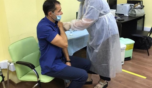 Сотрудники управы района Котловка прошли вакцинацию от гриппа