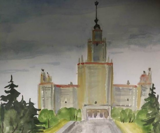 Посвящённая Москве выставка детских рисунков открылась на юго-западе столицы