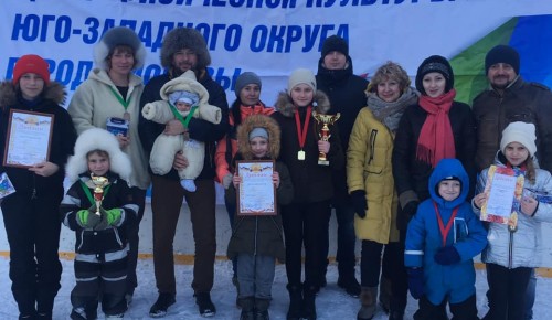 Ломоносовцы стали победителями на окружных соревнованиях