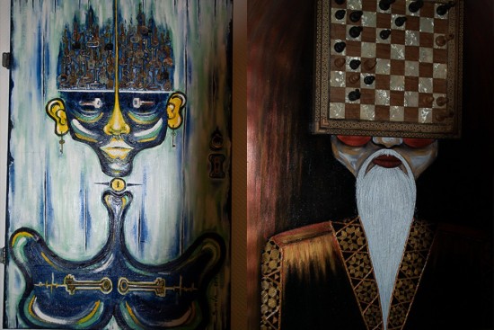  Художница из Армении представила необычные картины на выставке в галерее "Нагорная" 