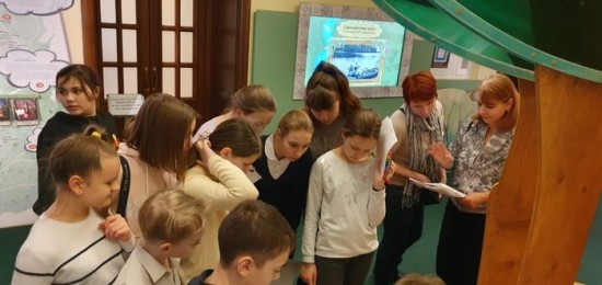 Воспитанники школы № 118 провели учебный день в музее-заповеднике "Царицыно"