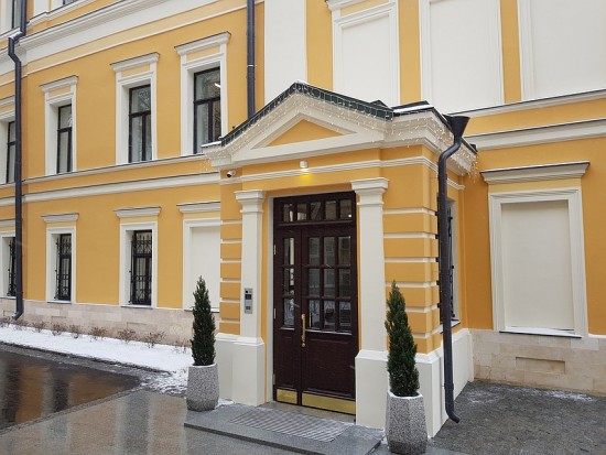 Собянин осмотрел итоги реставрации здания московской межевой канцелярии