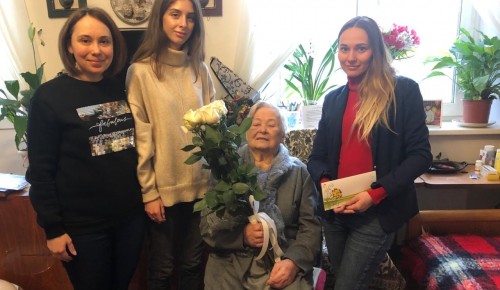 Ветеран Вера Савлучинская отметила 100-летний юбилей